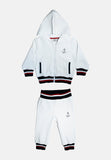 Edelweiss unisex jogging suit white