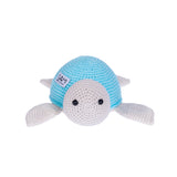 Handmade crochet stuffed turtle