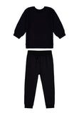 Gami - Joggingpak unisex zwart - Alisé kids