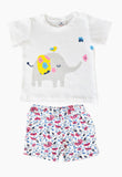 Elephant 🐘 baby T-shirt set with shorts