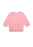 Sweatshirt girls with long sleeves pink 