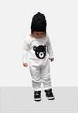 RG - Unisex baby jumpsuit 🐨 wit - Alisé kids